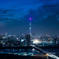 東京スカイツリーのある夜景