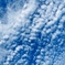 絵に書いたような青空