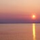 沈む夕焼け