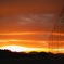 未来大学の夕焼け