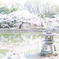 日本庭園-桜-