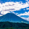 部屋からは大山