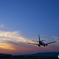 夕刻の伊丹空港