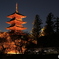 備中国分寺×オレンジ・ライトアップ