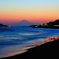 七里ガ浜の夕景