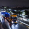 大井町をゆくSCANIAトラック（陸送）