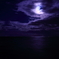 夜の雲・・