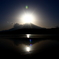 輝く山