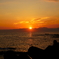 江ノ島の夕日