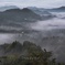 淡い雲海