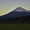 今朝の富士山