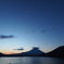 本栖湖 夜明け直前
