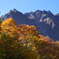 紅葉と東尾根