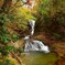 秋彩 釜ヶ淵の滝 二