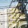電柱と電線