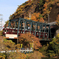 紅葉と猪名川橋梁