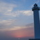 岬の夕日