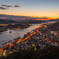 at dusk in Onomichi