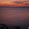 海原の夕陽