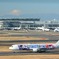 JAL（ディズニー塗装機）と富士山