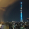 ホテルからのスカイツリー夜景