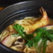 外食風景　くにやの鍋焼きうどん　あったまる～