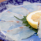 鯛の薄造り