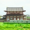 朱雀門と京都市営地下鉄