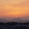 玄界島に隠れる夕日