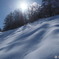 雪の斜面