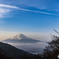 御坂峠からの富士山