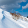 小さな雪庇