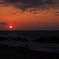 日本海の夕日