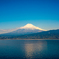 駿河湾からの富士山