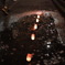 水面に映る夜桜