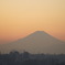 富士山夕景