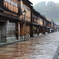 雨の茶屋街