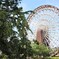 大水車・・青空の下