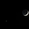 月と金星