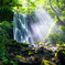waterfall light