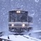 吹雪をついて