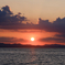 浅虫温泉の夕日