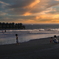 夏の夕暮れ