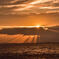 江の島の夕日