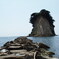 能登半島見附島
