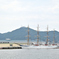 函館山と日本丸