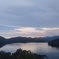 夏の雲　夏の山