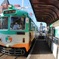 高知駅近くの路面電車