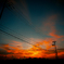 夕暮れが僕のドアを