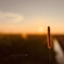 晩夏の夕暮れに